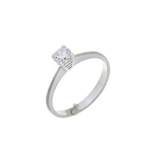 Δαχτυλιδι Μονοπετρο με Διαμαντι 0,30 Ct , F , VS N133-030CT